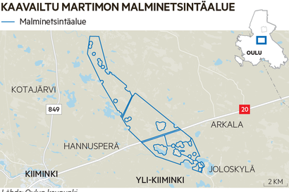 Kuusamontien kupeeseen tullut malminetsintälupahakemus on herättänyt liikehdintää Oulussa – Kiiminkijoen seutu on tärkeä pohjavesialue