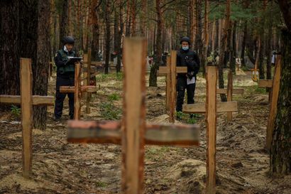 Ukraina: Venäläissotilailta vapautetuilta alueilta idässä paljastunut niin joukkohauta kuin kidutushuoneitakin – Ursula von der Leyen haluaa Putinin kansainvälisen rikostuomioistuimen eteen