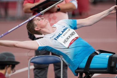 Marjaan Heikkinen avasi keihäspronssilla Suomen mitalitilin paralympialaisissa