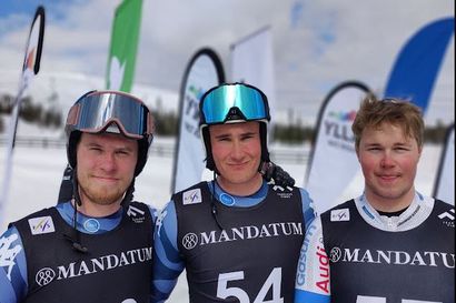 Elian Lehto otti Ylläksellä omansa – Riia Pallari ja Turo Torvinen täydensivät SM-hopeamitaleilla Santa Claus Ski Teamin täysosuman.