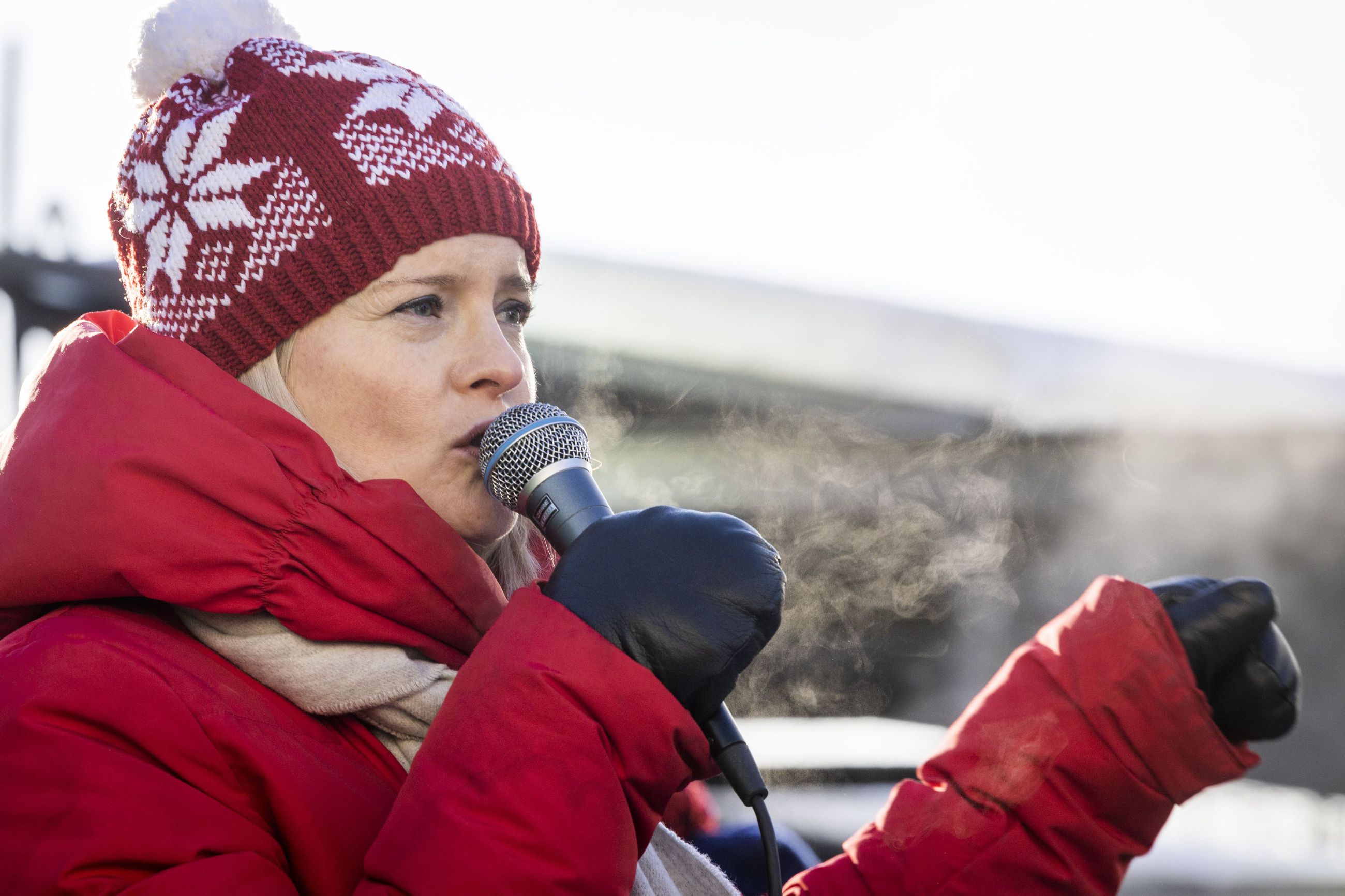 Riikka Purra Avasi Lapin Perussuomalaisten Vaalikampanjan Rovaniemellä ...