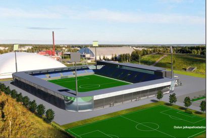 Oulun kaupunginhallitus käsittelee Heinäpään jalkapallostadionin rahoitusta maanantaina – julkisen rahoituksen määrä olisi 4,2 miljoonaa euroa