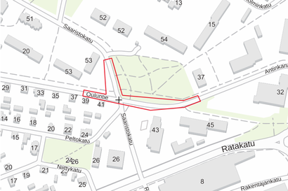 Tilapäiset liikennejärjestelyt sulkevat Saaristokadun ja Ouluntien risteyksen