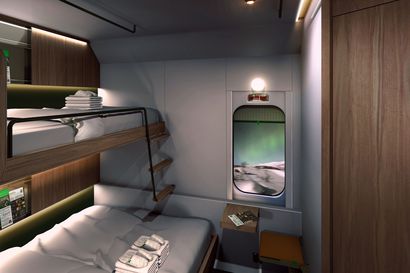 VR hankkii lisää yöjunavaunuja Skoda Transtechilta – katso miltä pohjoisen reiteille tulevissa uusissa makuuhyteissä näyttää