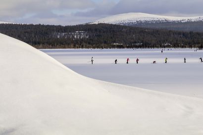 Jää oli pettää hiihtäjän alta Äkäslompolossa – vain nilkat kastuivat, mutta pelastuslaitoksella oli muistutettavaa