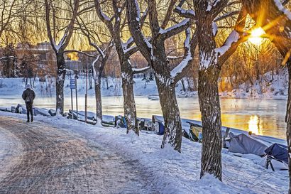 Oulussa luvassa talvinen viikko – Vuoden alku on ollut viisi astetta normaalia lämpimämpi