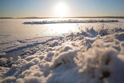 Talvi näyttäisi jo ottavan otettaan Koillismaalla – "Jäät vahvistuvat ja lunta tulee lisää"