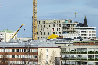 Asuntorakentaminen hiipumassa Oulussa – jyrkkää syöksyä rakentamisen kokonaismäärässä ei silti ole ilmennyt