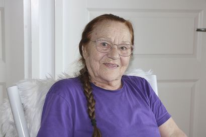 90 vuotta täyttänyt oulaistelainen Aune Korkeasaari: "Elämässä pitää olla huumoria"