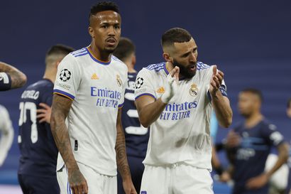 Real Madrid kaivautui kalkkiviivoilla Mestarien liigan finaaliin - Rodrygo teki kaksi ja Benzema sinetöi rankkarilla