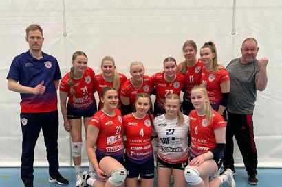 Arctic Volleyn A-tytöt SM-lopputurnaukseen puhtaalla pelillä