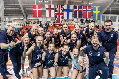 Vain Miia-Maria Mäkikyrön silmäkolhu säikäytti – Suomi uusi voiton naisten Pohjois-Euroopan mestaruusturnauksessa