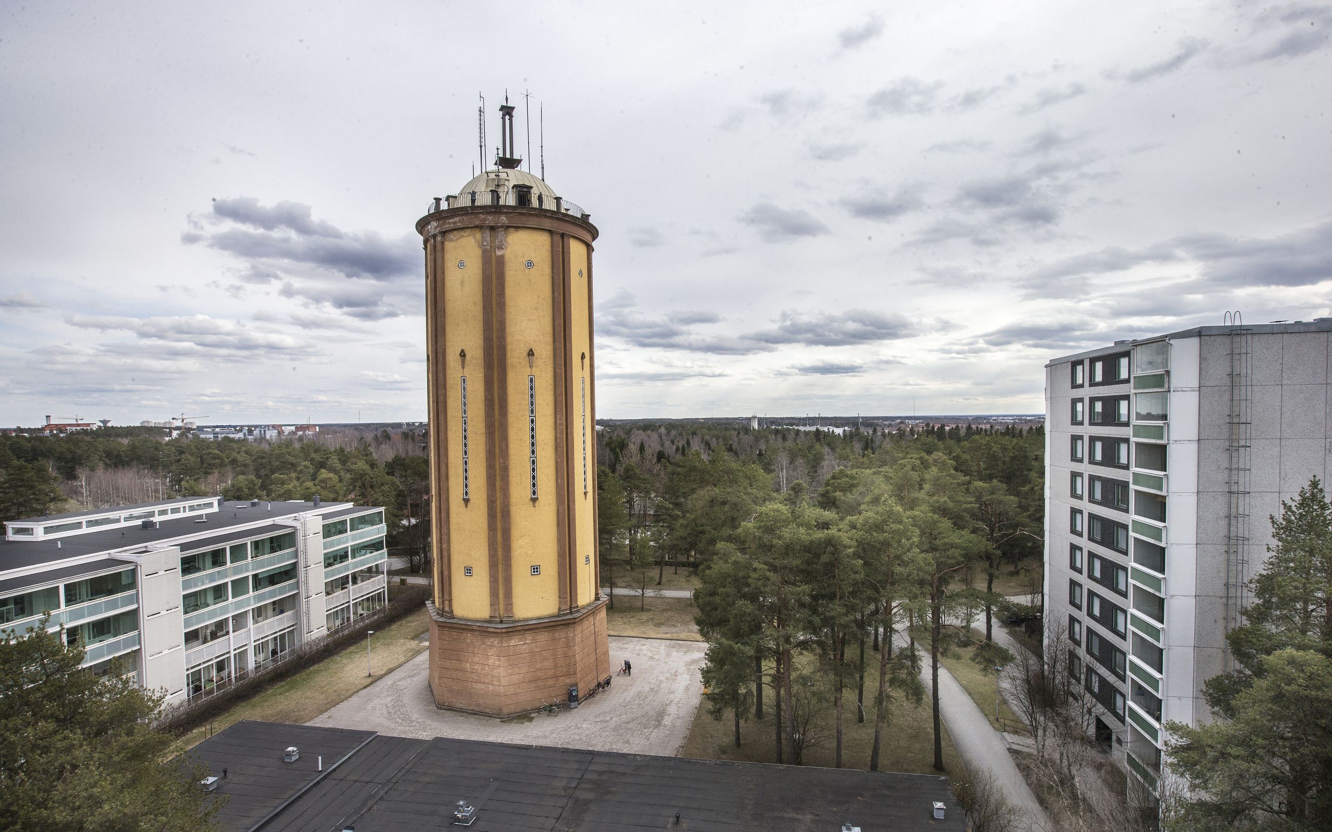 Intiön vesitornin suunnitelmat julki - lasikupolin alle sauna ja tornin  huipulle palju | Kaleva