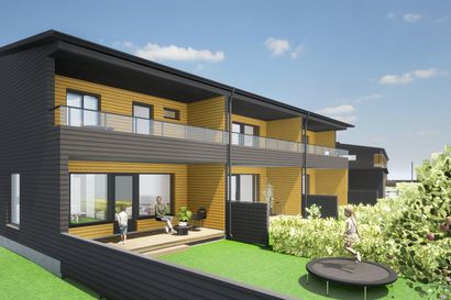 Uuden Pateniemen portille suunniteltu selkeälinjainen asunto sopii parhaiten kaksilapsiselle perheelle