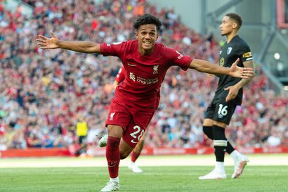 Liverpool teki ällistyttävästi yhdeksän osumaa Bournemouthin verkkoon – Cityn Haaland jatkoi maalitehtailuaan hattutempulla
