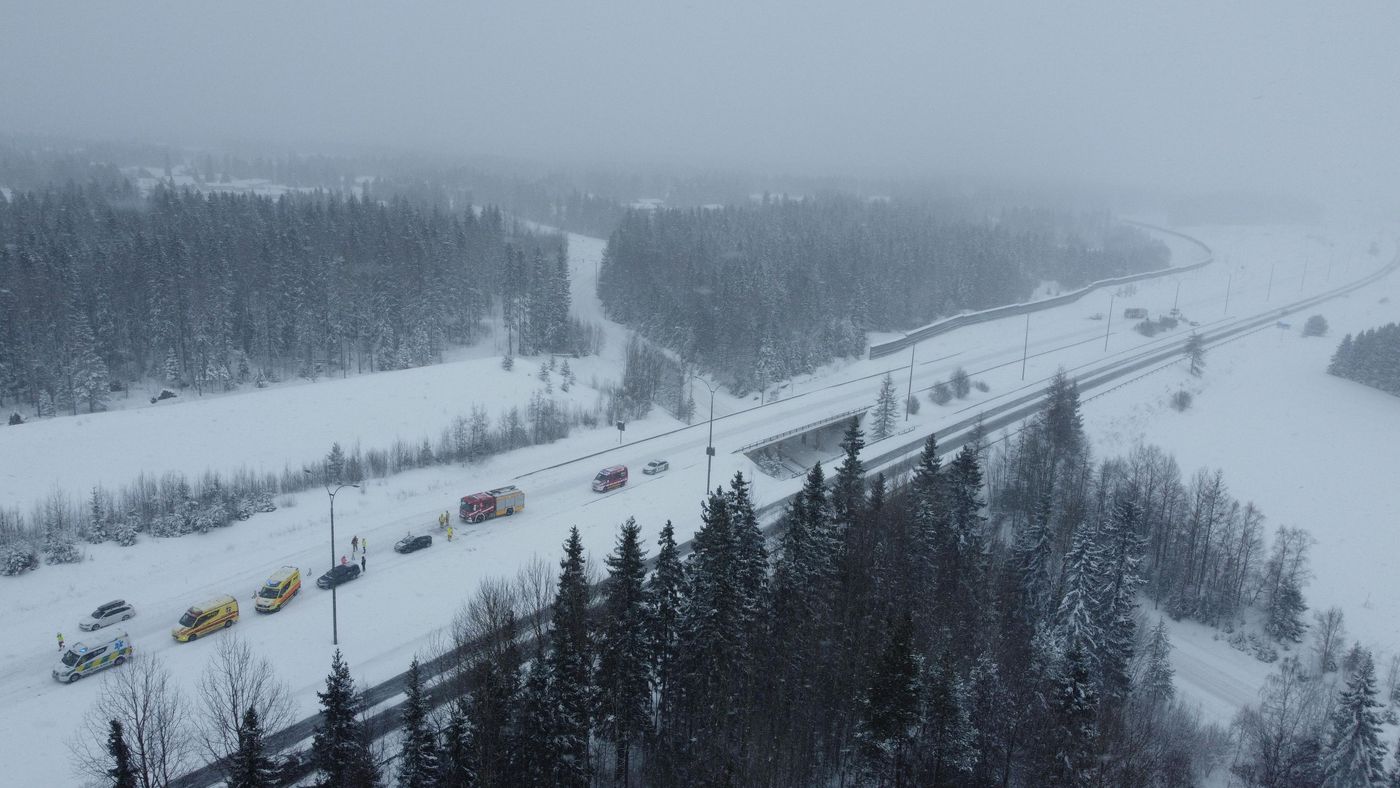 Pelti Rytisi Pohjantiellä: Viisi Ketjukolaria Sattui Lyhyen Ajan Sisään ...