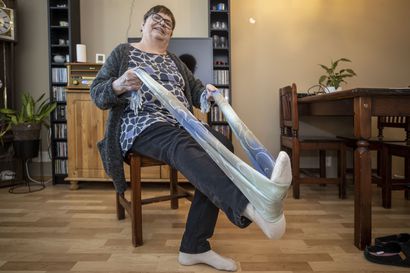 Oululaisen Anna-Liisa Kemin polvi alkoi vihoitella 35-vuotiaana kesken ruuhkavuosien – näin oireilee alkava nivelrikko, johon sairastuvat jo nuoret aikuiset