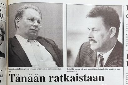 Vuosien takaa: Raahen ja Pattijoen kuntaliitossuunnitelmat puhuttivat – tarvitaanko kansanäänestys vai riittävätkö kyläillat?