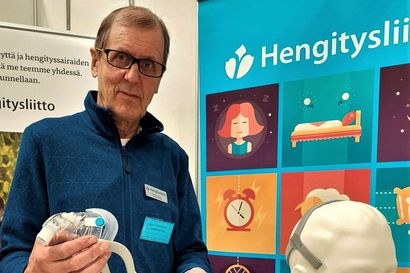 "Uniapneasta huolimatta voi elää hyvää elämää", Hengitysliiton kokemustoimija Pentti Kinnunen kertoo uniapneasta Kärsämäellä ja Oulaisissa
