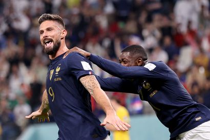 Ranska kuritti Australiaa – kahdesti viimeistellyt Olivier Giroud nousi Thierry Henryn rinnalle