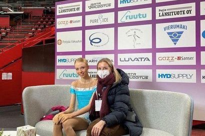 RoiTa:n Silja Lauri ennätyspisteilleen junioreiden SM-taitoluistelussa