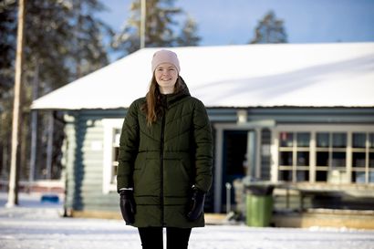 Laura Hekkala tarttui tuumasta toimeen ja alkoi hiihtomajan kahvilan pitäjäksi
