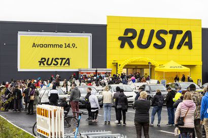 Oulusta Rusta vielä puuttuu, mutta Rovaniemelle sellainen avautui keskiviikkona – ensimmäinen jonottaja tuli paikalle kahdelta yöllä
