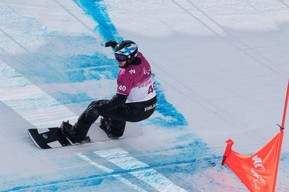 Suur-Hamarille toinen mitali Pekingin paralympialaisista – hopeaa banked slalomista