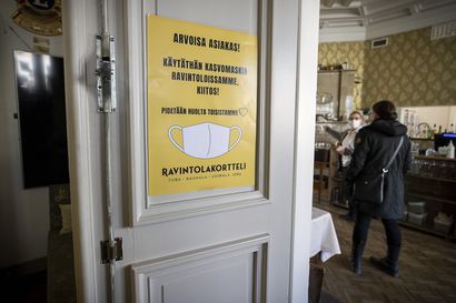 Kaikkien ravintoloiden ovet kiinni iltakuudelta keskiviikosta alkaen – koronaministerit kokoontuvat tällä viikolla pohtimaan ravintoloiden täyssulkua