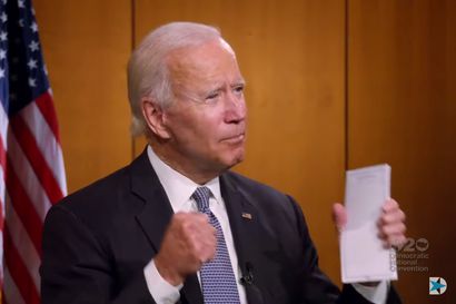 USA:n demokraatit nimesivät Joe Bidenin presidenttiehdokkaakseen