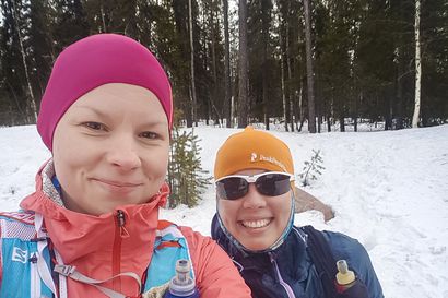 Liisa Ronkaisen ja Jonna Pitkäsen kotirataultra lähti käsistä: – Pieni Karhunkierros lumessa ja jäässä juosten neljä kertaa ympäri: "Idea tuntui matkan aikana monestikin hölmöltä”