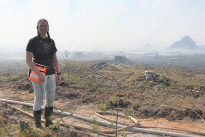 Paula-myrskyn kaatamaa metsää kulotettiin Kylmäluomalla – jotkut hyönteislajit jopa tarvitsevat metsäpaloja elääkseen