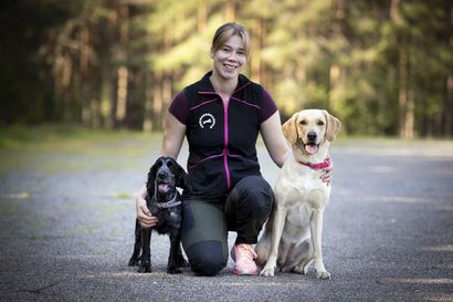 "On helppoa olla oma itsensä, kun on eläimiä ympärillä" – Oululainen Mira Hanhikorpi löysi koiransa kautta kilpaharrastamisen ilon