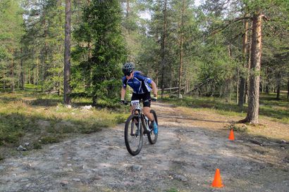 Simo Terävä ja Kati Mansikkasalo-Jurvelin ajoivat Rovaniemi MTB-maratonajon voittoon