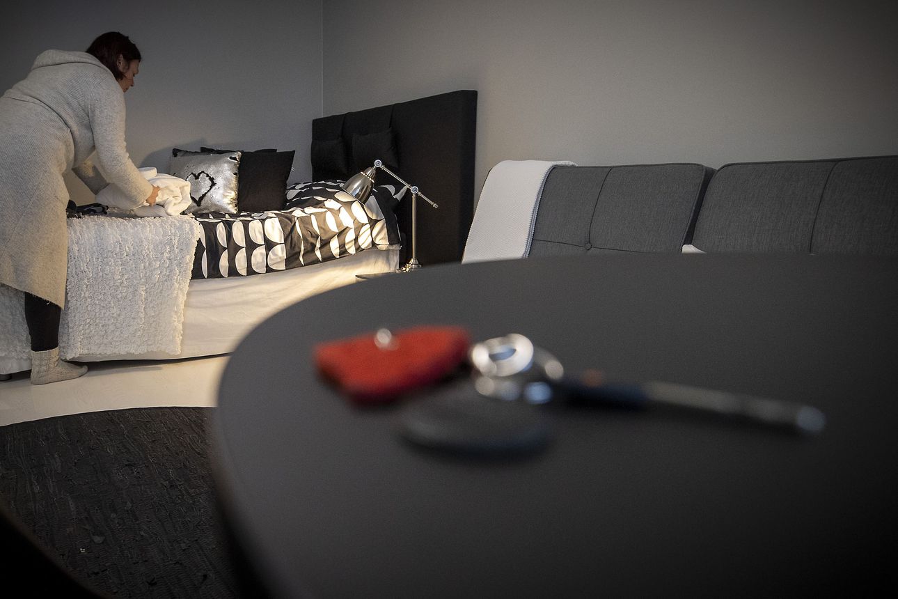 Raahessa Airbnb-asuntojen keskimääräinen kuukausituotto on 772 euroa