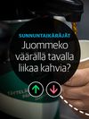 Puheenaihe: Juommeko Suomessa liikaa kahvia, pohtii Sunnuntaikäräjät