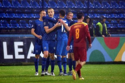 Huuhkajat päätti Kansojen liigan 2–0-vierasvoittoon Montenegrosta – "Erikoinen peli kaiken kaikkiaan"