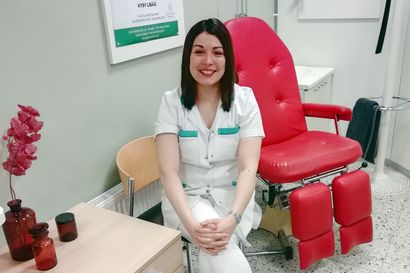 Sairaanhoitaja Tina Arola: "Tärkeää työssäni on auttaa asiakkaita"