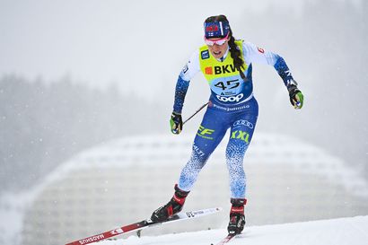 Krista Pärmäkoski hiihti toiseksi Oberstdorfin takaa-ajossa ja nousi Tourilla kärkikolmikon tuntumaan – Frida Karlsson kasvatti etumatkaansa kiertueen kärkipaikalla, Kerttu Niskanen menetti asemiaan