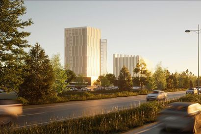 Pohjantien viereen aiotaan rakentaa 16-kerroksinen toimistotorni – yrityksillä on Oulussa jatkuva pula tiloista