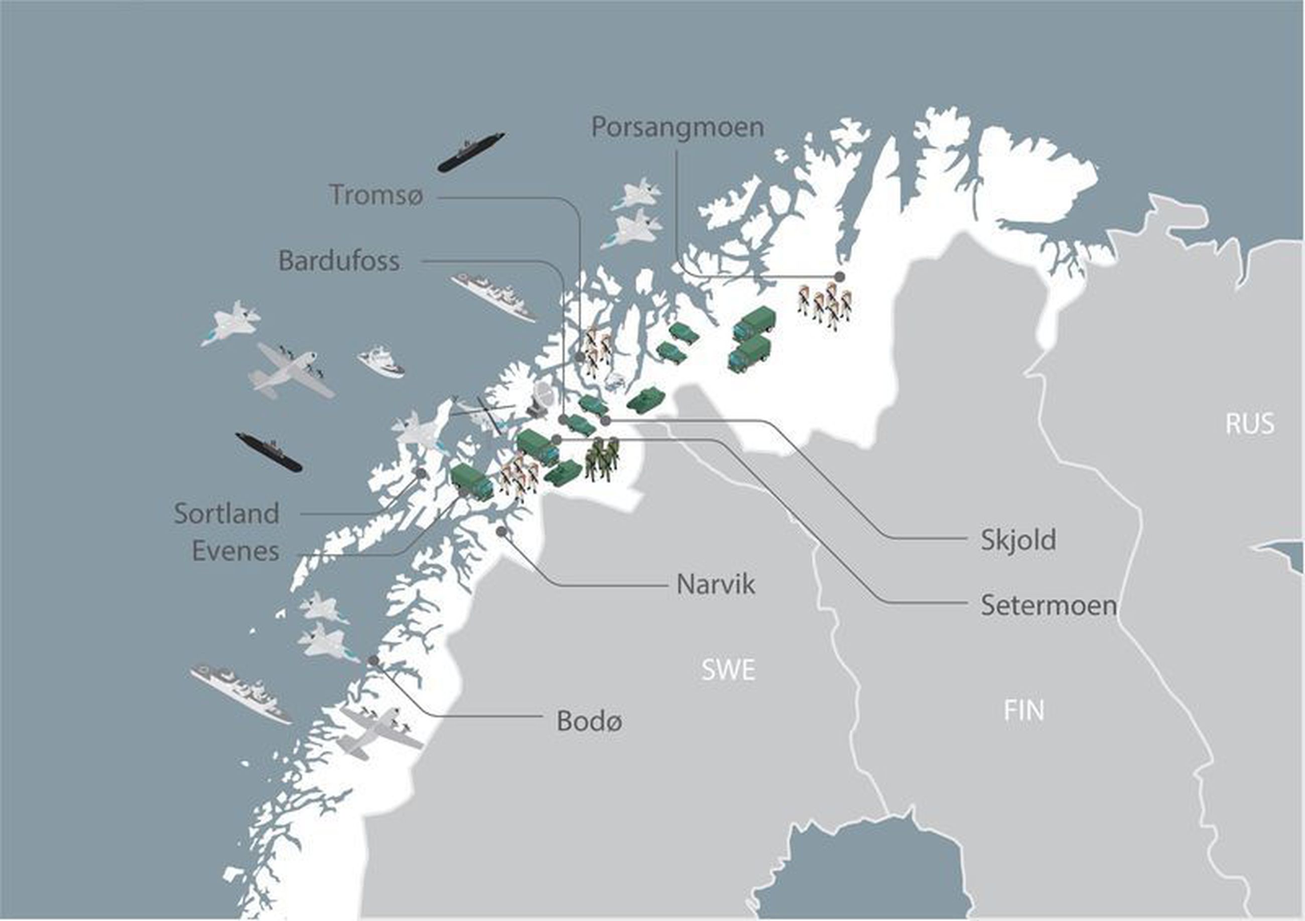 Barents Observer: Norjan jättisotaharjoitus Cold Response peruttu  koronaviruksen vuoksi | Lapin Kansa