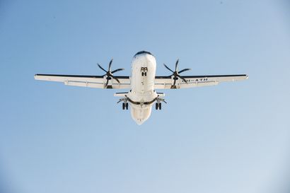 IL: Kuusamosta lähtenyt Finnairin kone lensi taivaalla ympyrän, jotta matkustajat näkivät revontulet