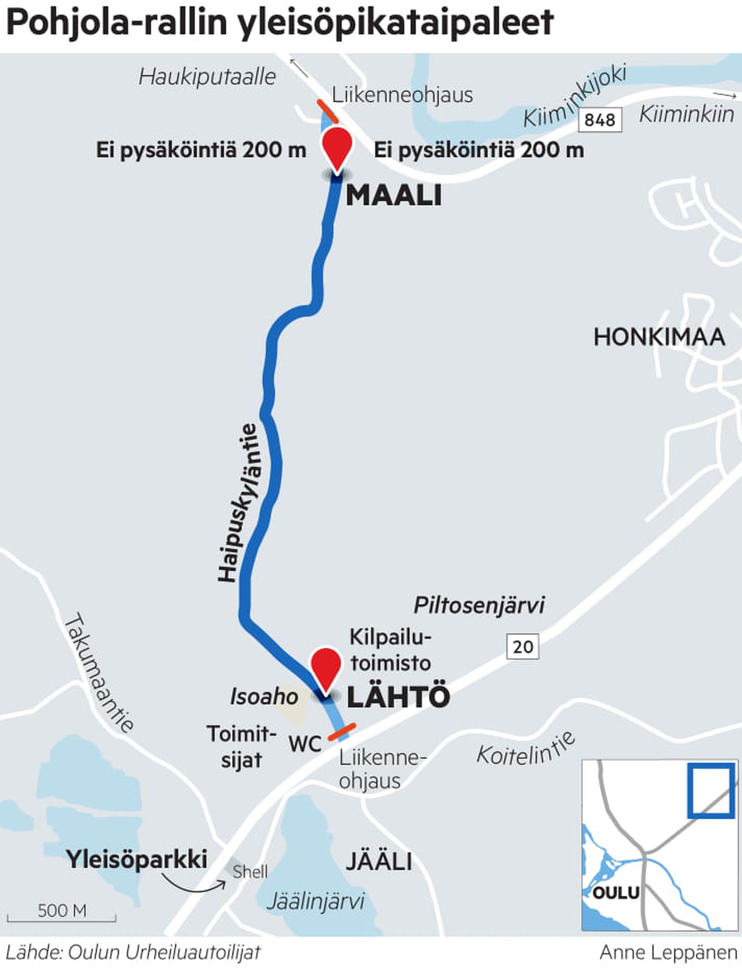 Pohjola-Rallin vauhtia tarjolla lauantaina Jäälissä - kisaa voi seurata  kahdella erikoiskokeella | Kaleva