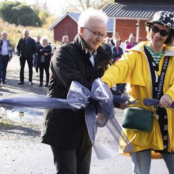 Luohualla vietettiin tiejuhlaa – kansanedustaja Mattila totesi luohualaisten olevan onnekkaita