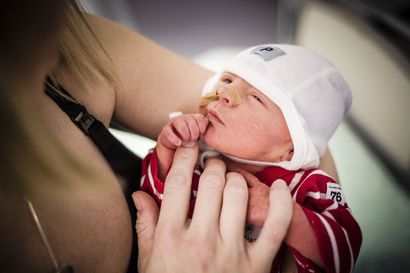 Kakkukahvit jäivät kahden vauvan päähän: Lapin keskussairaalassa syntyi viime vuonna 998 vauvaa