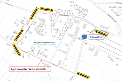 Rovaniemellä osa Varikkotiestä suljetaan ensi viikolla – aiheuttaa muutoksia liikenteeseen