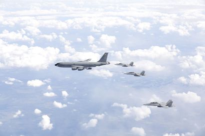 Ilmavoimat harjoittelee Yhdysvaltain ilmavoimien kanssa Pohjois-Suomen taivaalla