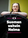 Rovaniemeläinen Nelma on naisista vahvin – vapaa-ajallaan tämä opiskelija ei biletä vaan pyörittää traktorinrengasta