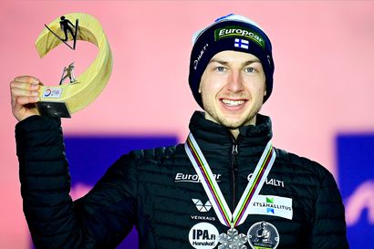 Ilkka Herola on yhdistetyn paras hiihtäjä - cupin loppupisteissä 7:s