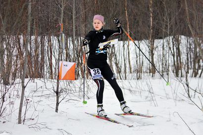Jari Määttä ja Venla Taulavuori Lapin AM-hiihtosuunnistusten voittoihin